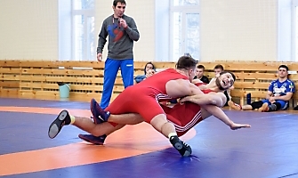 Учебно-тренировочные сборы команды Новосибирской области по греко-римской борьбе к Кубку России, декабрь 2017