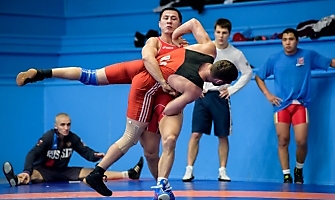 Учебно-тренировочный сбор команды Новосибирской области по греко-римской борьбе, 7.01.2018