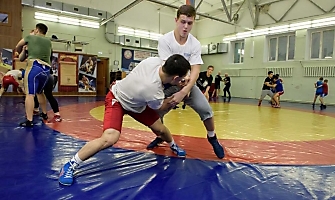 Тренировка Романа Власова в СК 