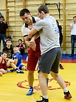 Тренировка Романа Власова в секции борьбы, лицей №13, п. Краснообск_19