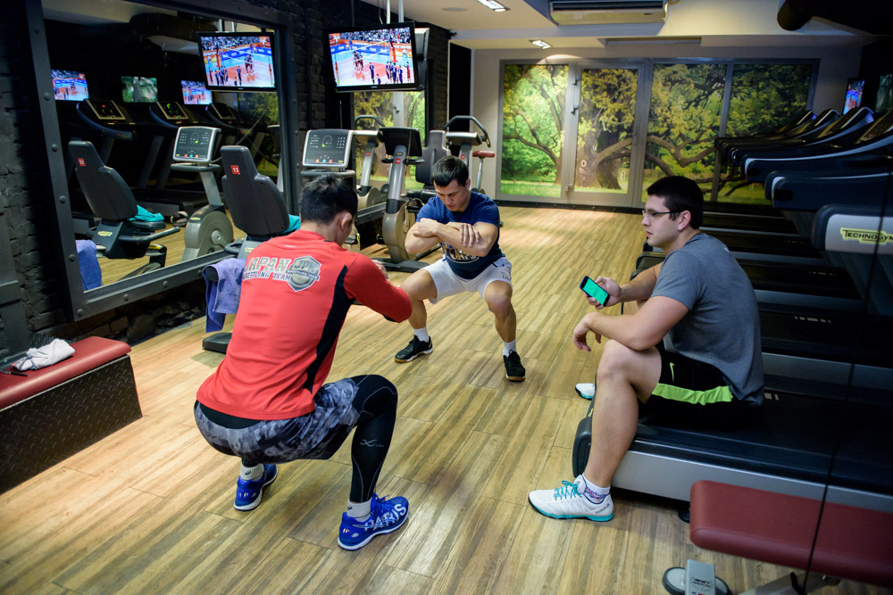 Японский борец Такеши Изуми на сборах в Новосибирске, декабрь 2018_2