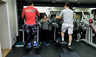 Японский борец Такеши Изуми на сборах в Новосибирске, декабрь 2018_21