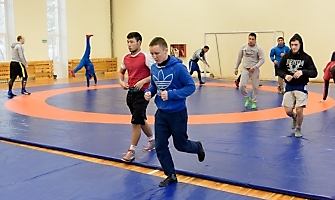 УТС сборной Новосибирской области по греко-римской борьбе, январь 2019 (спортивно-тренировочный комплекс «Олимпийский»)_1