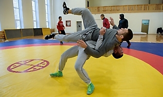 УТС сборной Новосибирской области по греко-римской борьбе, январь 2019 (спортивно-тренировочный комплекс «Олимпийский»)_8