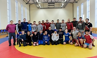 УТС сборной Новосибирской области по греко-римской борьбе, январь 2019 (спортивно-тренировочный комплекс «Олимпийский»)_23