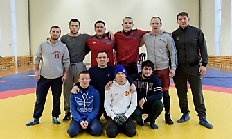 УТС сборной Новосибирской области по греко-римской борьбе, январь 2019 (спортивно-тренировочный комплекс «Олимпийский»)