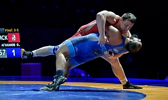 Чемпионат России по греко-римской борьбе - 2019_129