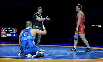 Чемпионат России по греко-римской борьбе - 2019_130