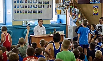 Встреча Романа Власова с борцами  клуба «Водник» 19.10.2016_13