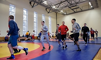 УТС команды НСО по греко-римской борьбе перед первенством России_1