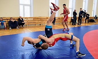 УТС команды НСО по греко-римской борьбе перед первенством России_16