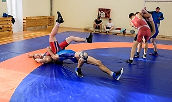 УТС команды НСО по греко-римской борьбе перед первенством России_26