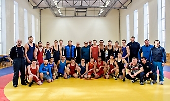 УТС команды НСО по греко-римской борьбе перед первенством России_28