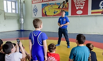 Встреча Романа Власова с юными борцами в канун Международного дня борьбы_4