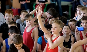 Встреча Романа Власова с юными борцами в канун Международного дня борьбы_8