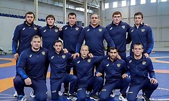 Сборная России перед чемпионатом мира в Нур-Султане 6.09.2019 (фото Алексей Разумов)