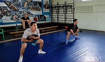 Тренировка Р. Власова в СК 