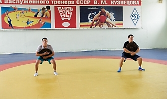 Тренировка Р. Власова в СК 