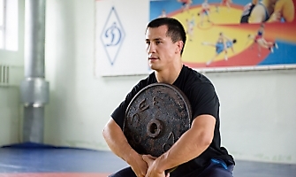 Тренировка Р. Власова в СК 