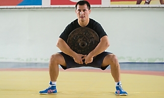 Тренировка Р. Власова в СК 