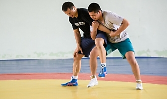 Тренировка Р. Власова в СК 