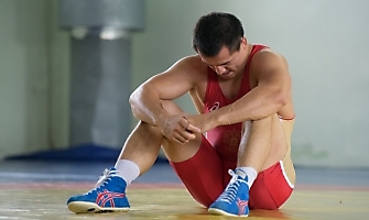 Тренировка Р. Власова в СК 