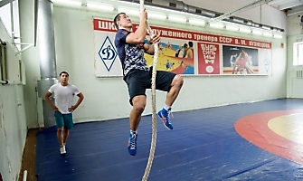 Тренировка Р. Власова в СК 