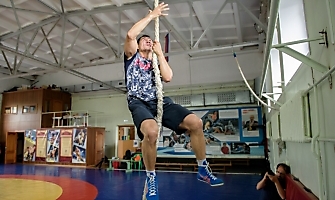 Тренировка Р. Власова в СК 