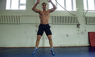 Тренировка Р. Власова в СК 