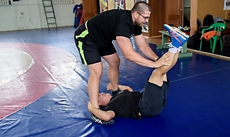 Тренировка Р. Власова в СК 