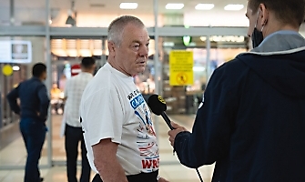 Встреча победителей первенства Европы по греко-римской борьбе в аэропорту Толмачёво С. Степанова, Ш. Ожаева, М. Лаптева-25.05.2021_1