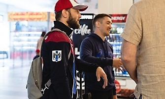 Встреча победителей первенства Европы по греко-римской борьбе в аэропорту Толмачёво С. Степанова, Ш. Ожаева, М. Лаптева-25.05.2021_81