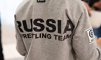 Встреча победителей первенства Европы по греко-римской борьбе в аэропорту Толмачёво С. Степанова, Ш. Ожаева, М. Лаптева-25.05.2021_85