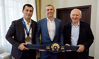 Чествование Романа Власова и Виктора Кузнецова 14.10.2021